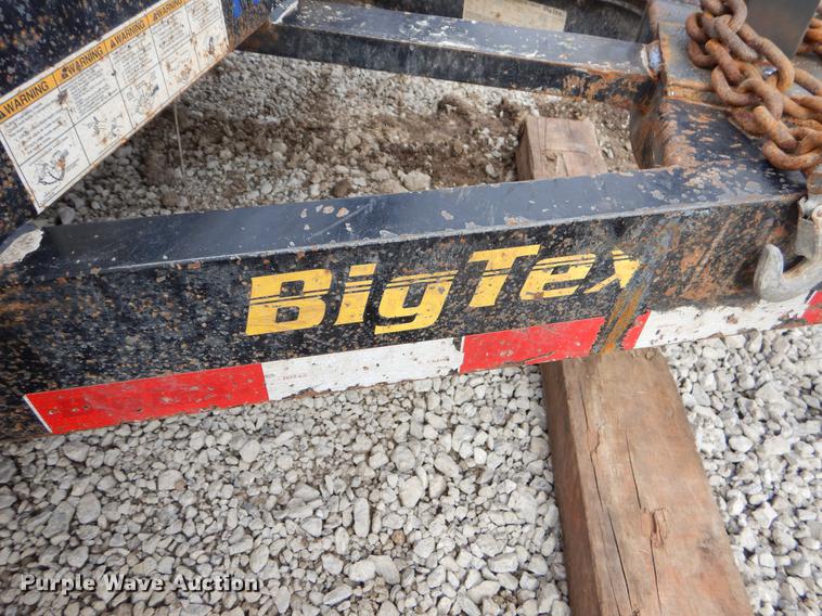 image for item FQ9577 2014 Big Tex utility trailer