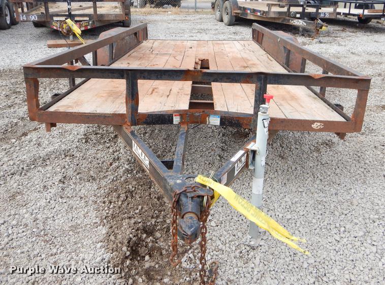 image for item FQ9578 2014 Lamar utility trailer