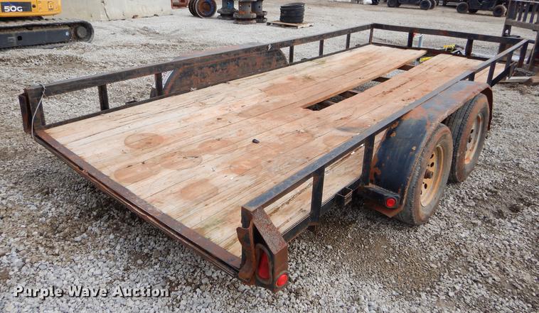 image for item FQ9578 2014 Lamar utility trailer