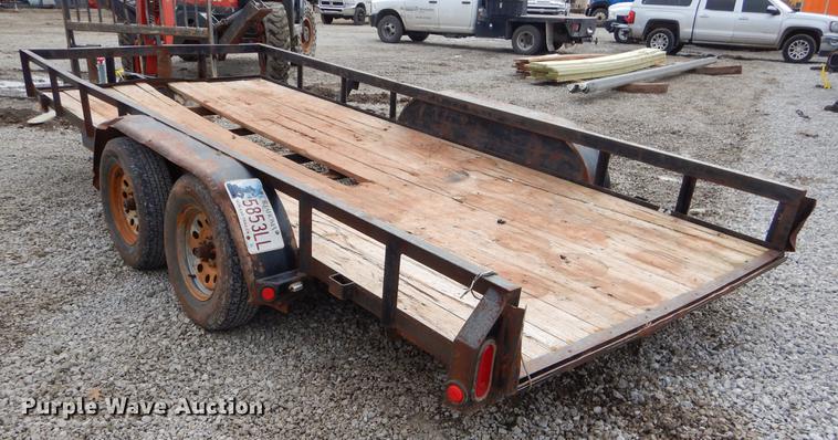 image for item FQ9578 2014 Lamar utility trailer