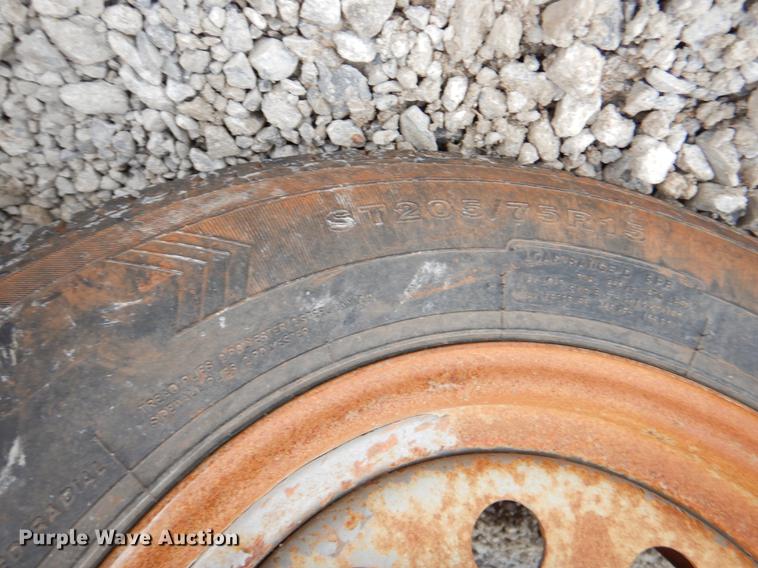 image for item FQ9578 2014 Lamar utility trailer