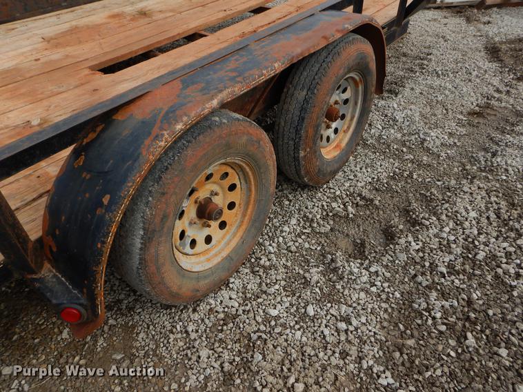 image for item FQ9578 2014 Lamar utility trailer