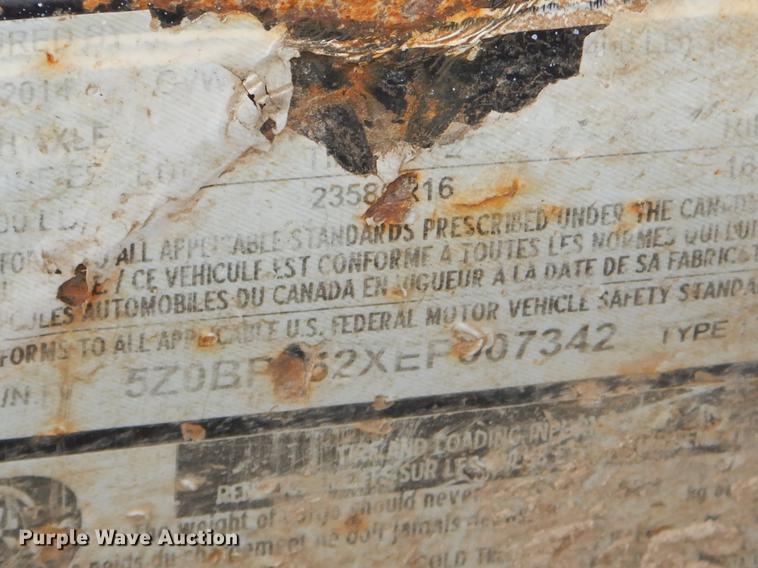 image for item FQ9579 2014 Road Boss utility trailer