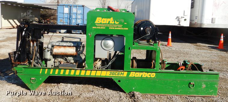 image for item FQ9581 2016 Barbco 30CBM cradle boring machine