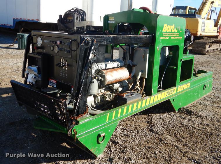 image for item FQ9581 2016 Barbco 30CBM cradle boring machine