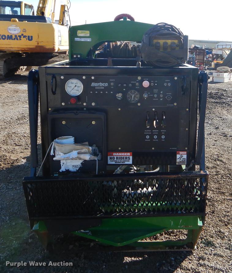 image for item FQ9581 2016 Barbco 30CBM cradle boring machine