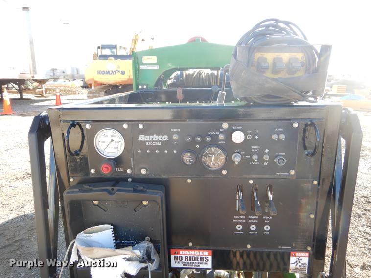 image for item FQ9581 2016 Barbco 30CBM cradle boring machine