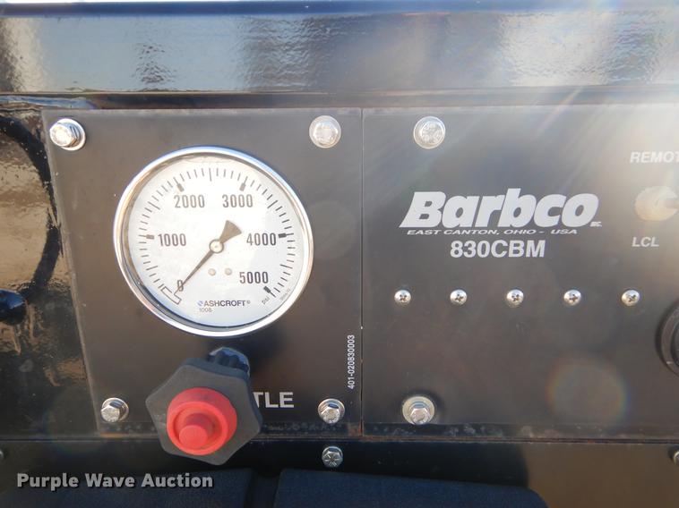 image for item FQ9581 2016 Barbco 30CBM cradle boring machine