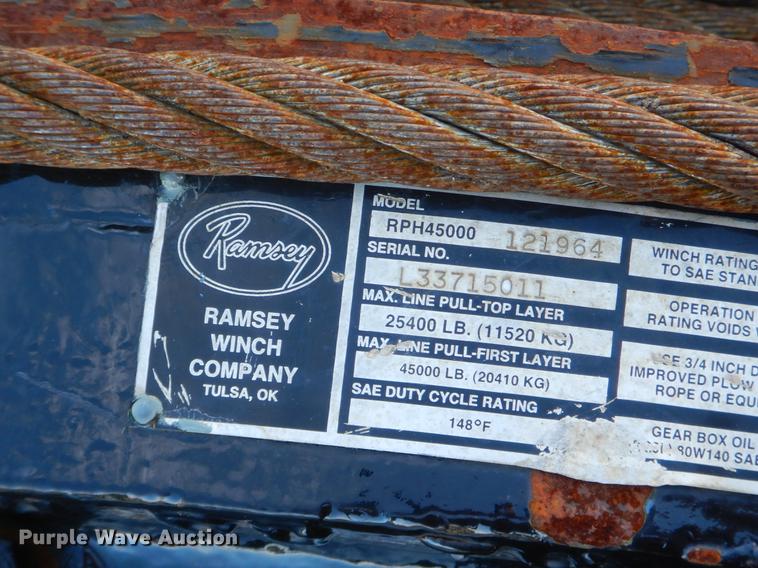 image for item FQ9581 2016 Barbco 30CBM cradle boring machine