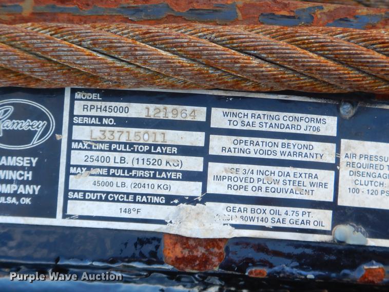 image for item FQ9581 2016 Barbco 30CBM cradle boring machine