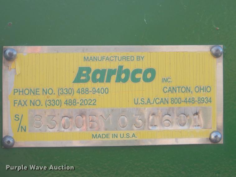 image for item FQ9581 2016 Barbco 30CBM cradle boring machine