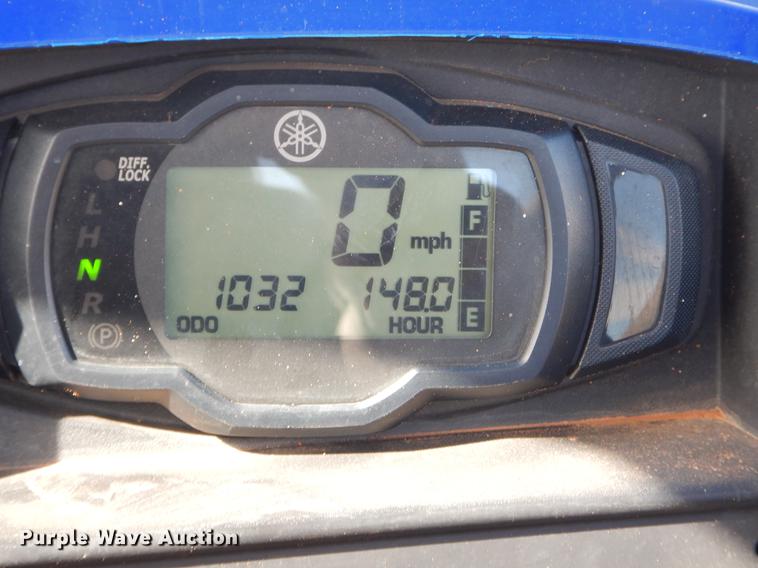 image for item FQ9589 2016 Yamaha Wolverine R Spec utility vehicle