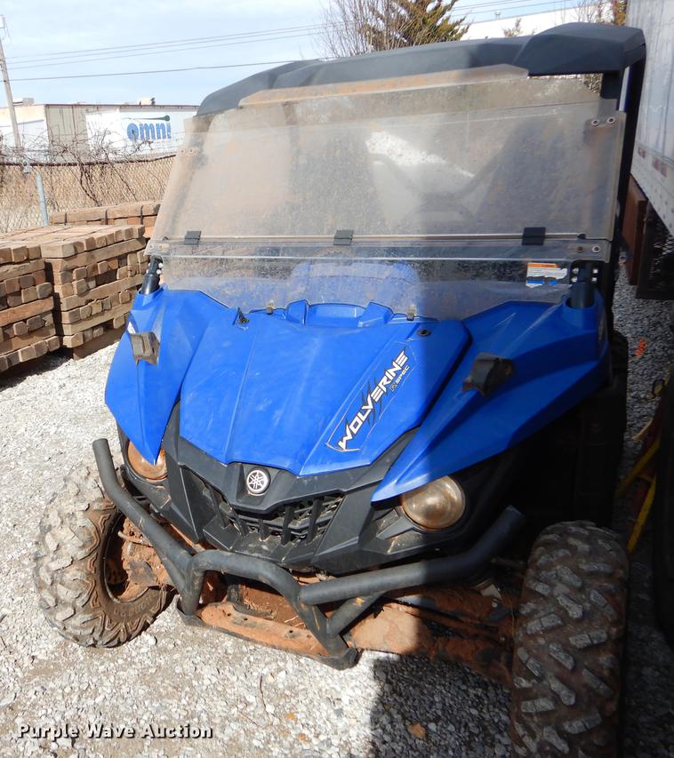 image for item FQ9590 2016 Yamaha Wolverine R Spec utility vehicle
