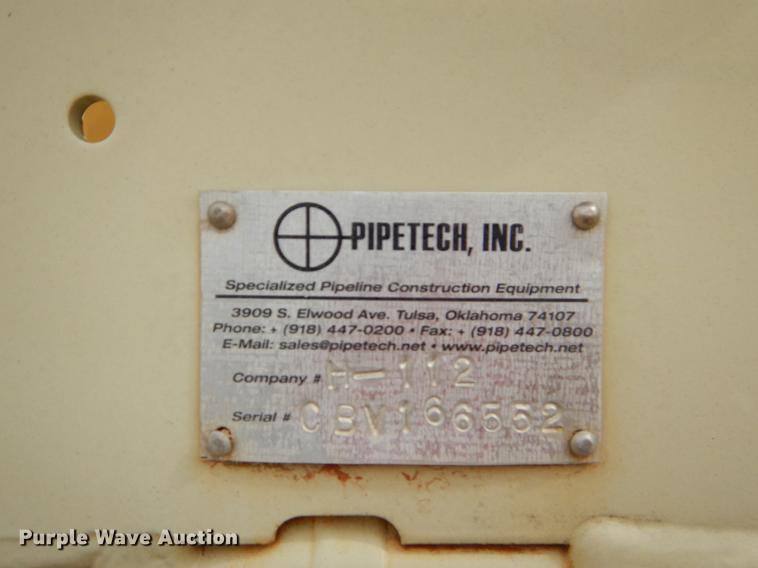 image for item FQ9595 1978 Pipetech Inc. A-126 pipe bender