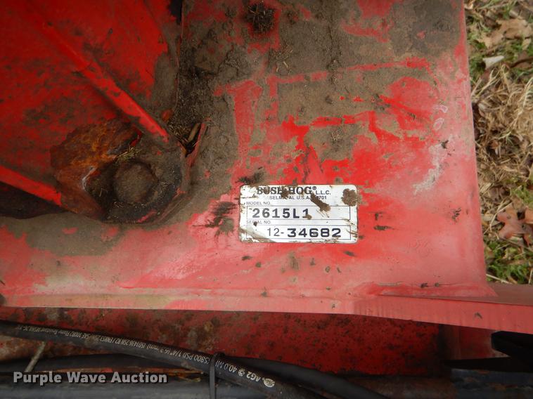 image for item FQ9614 Bush Hog 2615L1 batwing rotary mower