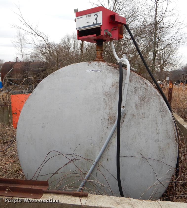 image for item FQ9616 12'L steel fuel tank