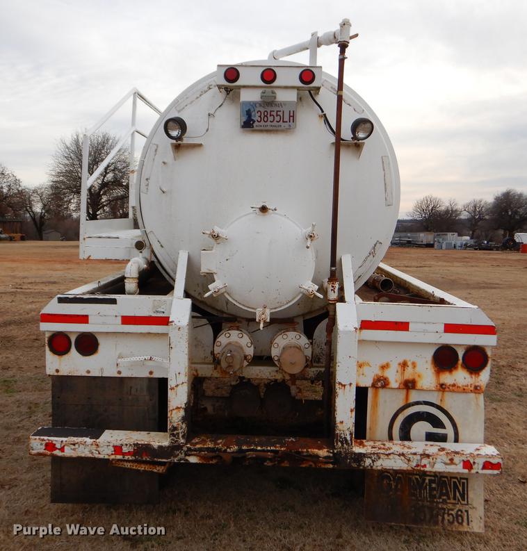 image for item FQ9647 2011 Galyean 130BB tank trailer