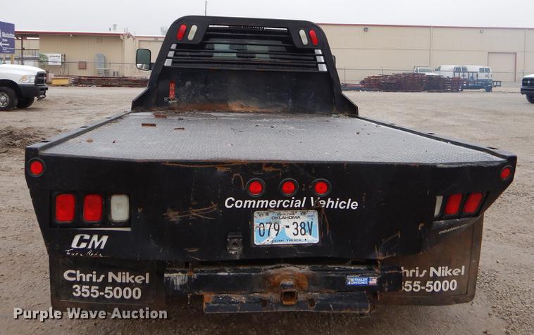 image for item FQ9704 2014 Dodge Ram 5500 Crew Cab flatbed truck