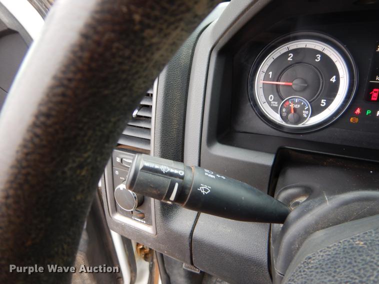 image for item FQ9704 2014 Dodge Ram 5500 Crew Cab flatbed truck