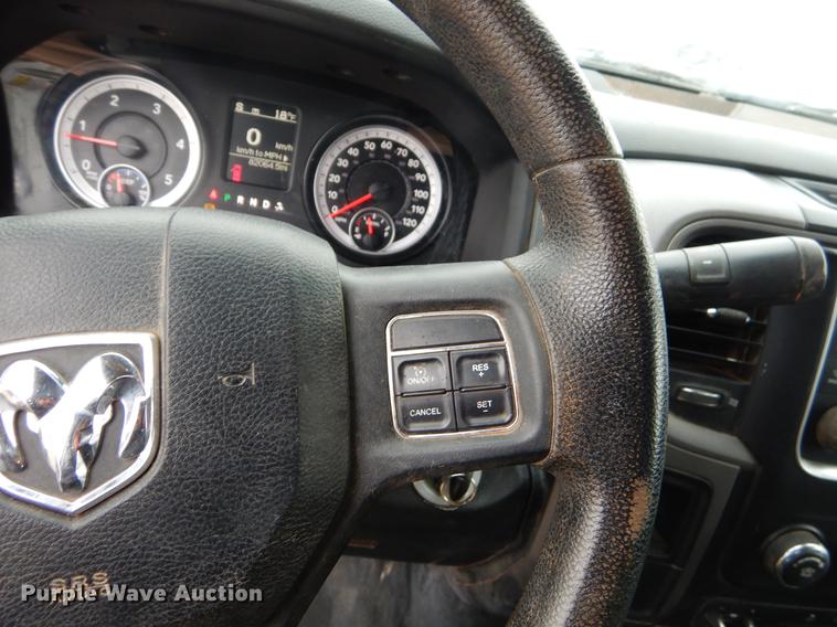 image for item FQ9704 2014 Dodge Ram 5500 Crew Cab flatbed truck