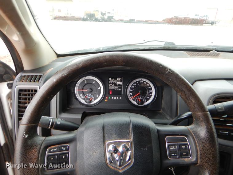 image for item FQ9705 2014 Dodge Ram 5500 Crew Cab flatbed truck