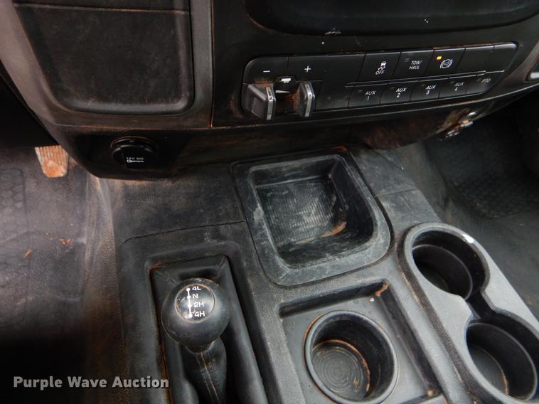 image for item FQ9705 2014 Dodge Ram 5500 Crew Cab flatbed truck