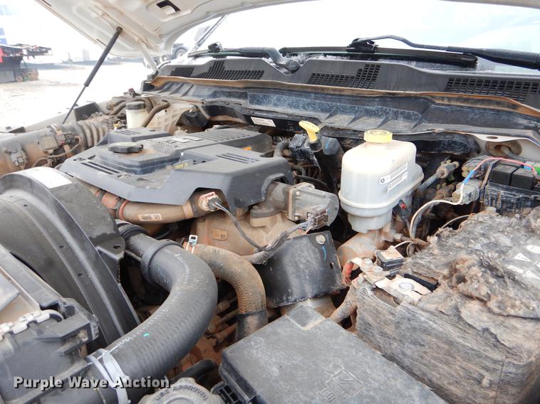 image for item FQ9705 2014 Dodge Ram 5500 Crew Cab flatbed truck