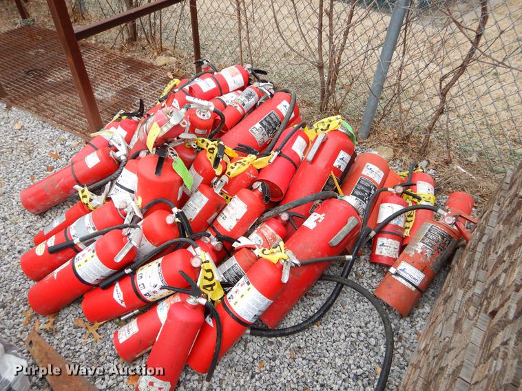 image for item FQ9706 Approximately 40 fire extinguishers