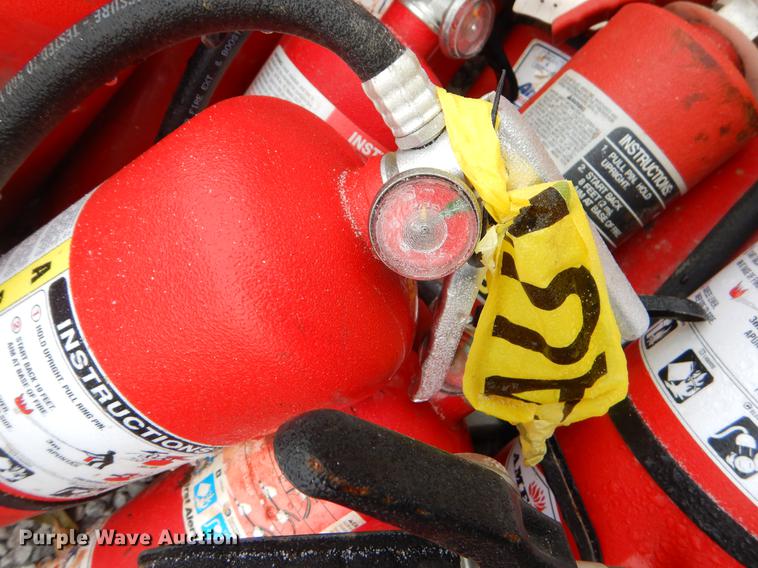 image for item FQ9706 Approximately 40 fire extinguishers