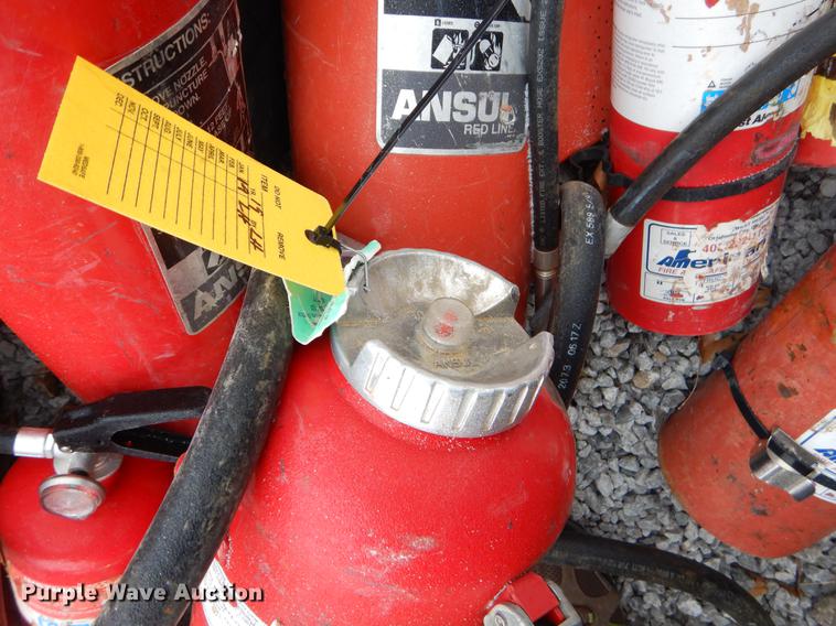 image for item FQ9706 Approximately 40 fire extinguishers