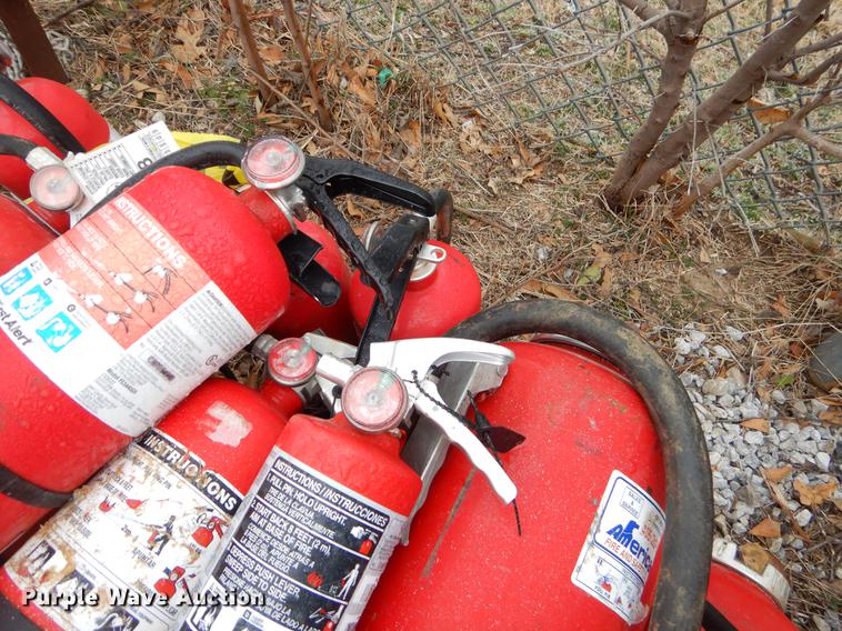 image for item FQ9706 Approximately 40 fire extinguishers