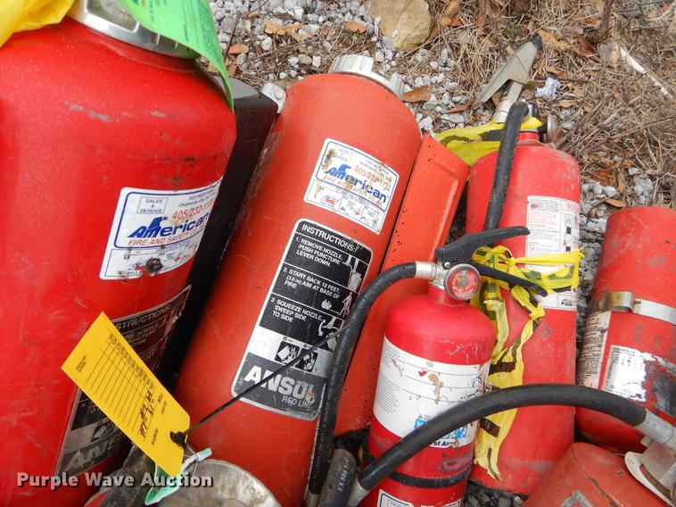 image for item FQ9706 Approximately 40 fire extinguishers