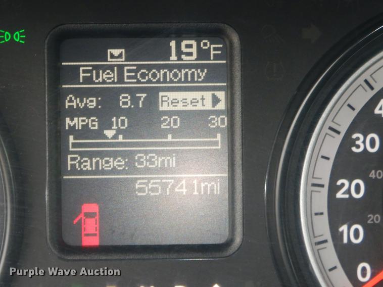 image for item FQ9708 2014 Dodge Ram 5500 Crew Cab flatbed truck