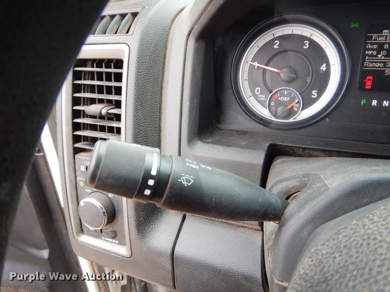 image for item FQ9708 2014 Dodge Ram 5500 Crew Cab flatbed truck