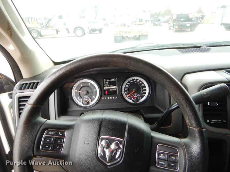 image for item FQ9709 2014 Dodge Ram 5500 Crew Cab flatbed truck