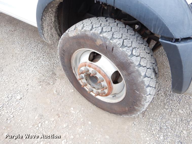 image for item FQ9709 2014 Dodge Ram 5500 Crew Cab flatbed truck