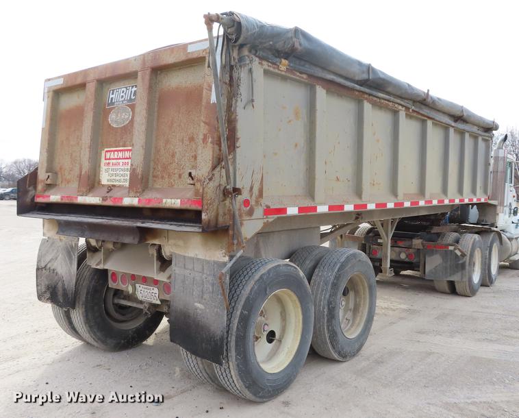 image for item L1490 1998 Hilbilt Hi Dump end dump trailer