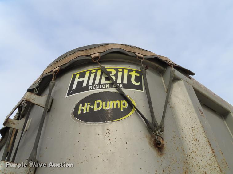 image for item L1490 1998 Hilbilt Hi Dump end dump trailer