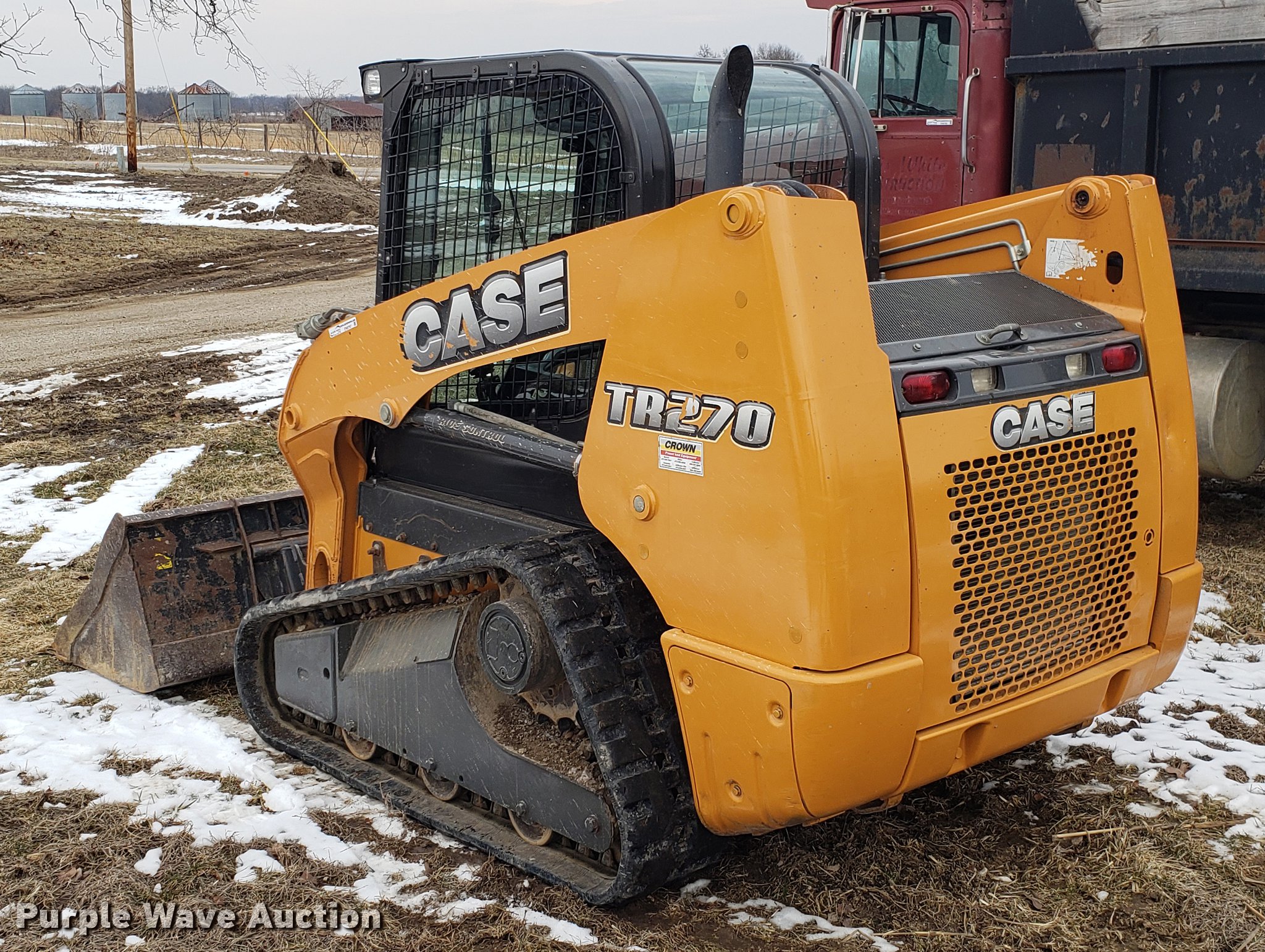 2012 Case TR270 skid steer in Knob Noster, MO Item EN9797 sold