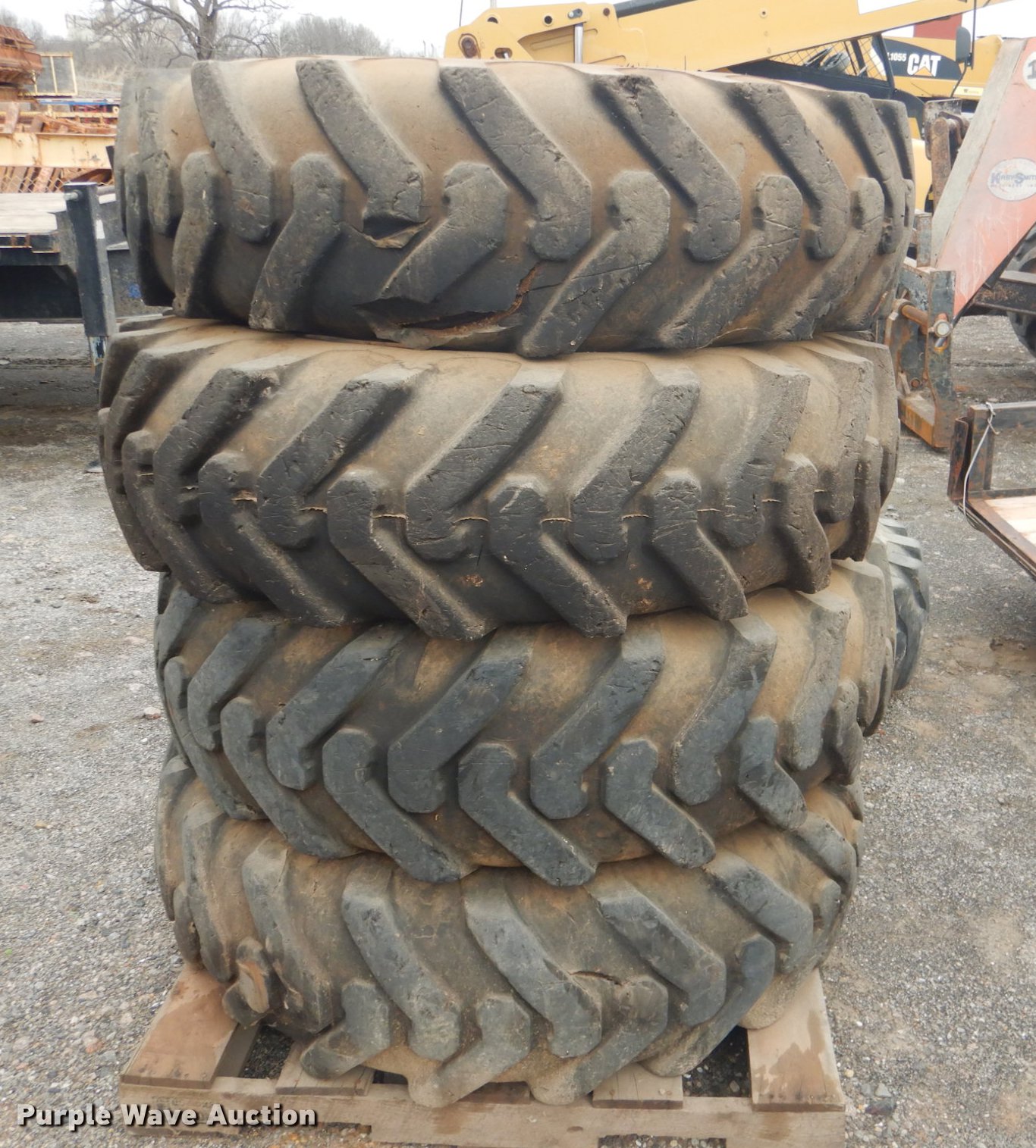 (5) 14.0024 foam filled tires in Muskogee, OK Item FQ9600 for sale