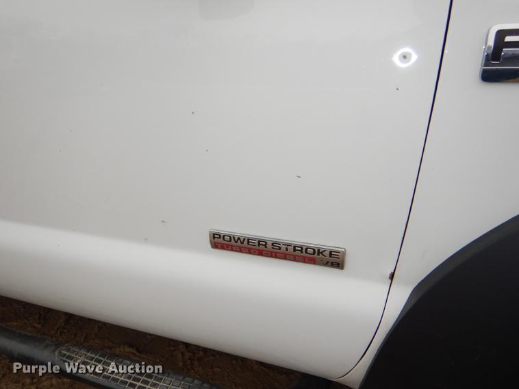 image for item DE0012 2007 Ford F450 Super Duty XL Crew Cab dump bed pickup truck