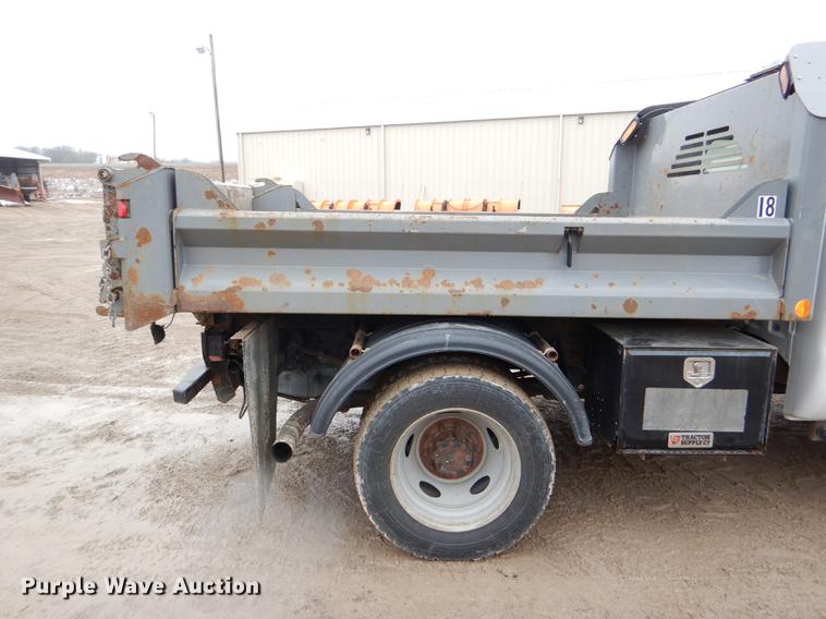 image for item DE0012 2007 Ford F450 Super Duty XL Crew Cab dump bed pickup truck