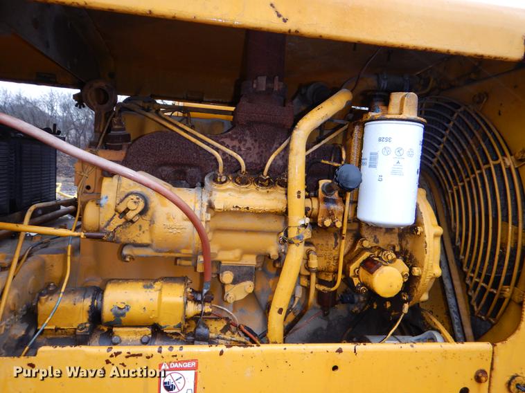 image for item DE0025 1972 Caterpillar 112F rigid frame motor grader