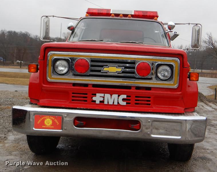 image for item DE0122 1984 Chevrolet Custom Deluxe 70 fire truck