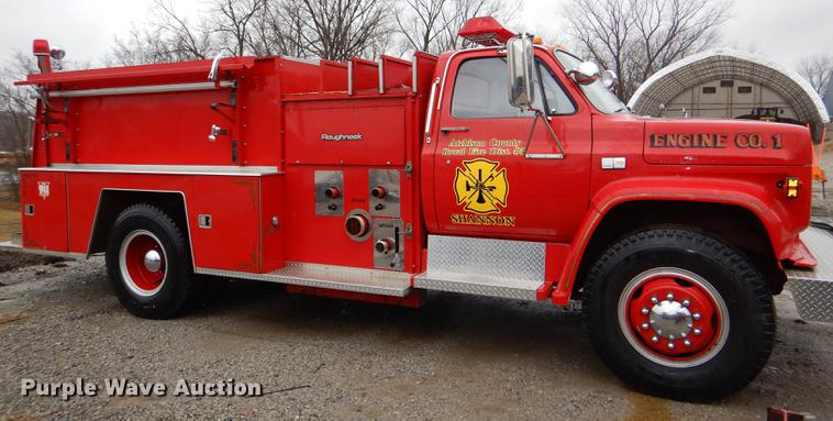 image for item DE0122 1984 Chevrolet Custom Deluxe 70 fire truck