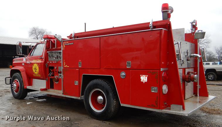 image for item DE0122 1984 Chevrolet Custom Deluxe 70 fire truck