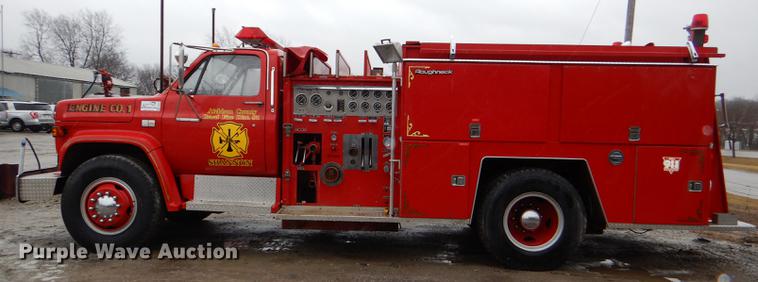 image for item DE0122 1984 Chevrolet Custom Deluxe 70 fire truck