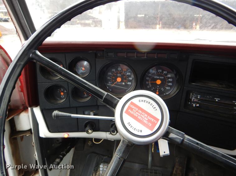 image for item DE0122 1984 Chevrolet Custom Deluxe 70 fire truck