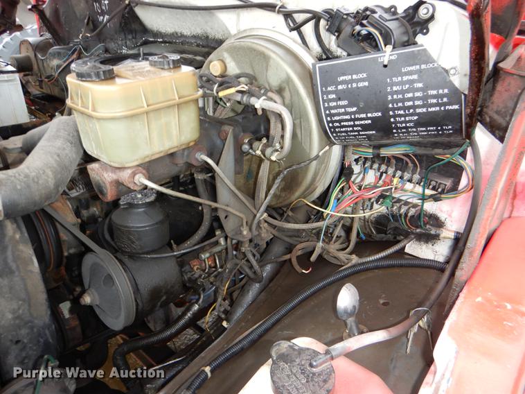 image for item DE0122 1984 Chevrolet Custom Deluxe 70 fire truck