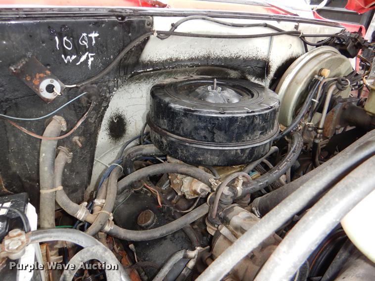 image for item DE0122 1984 Chevrolet Custom Deluxe 70 fire truck